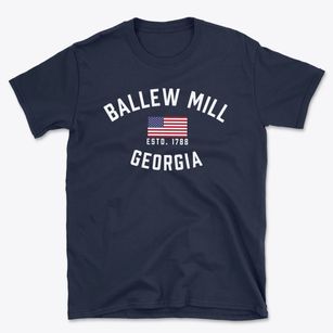 Ballew Mill Georgia Patriot Basic T-Shirt