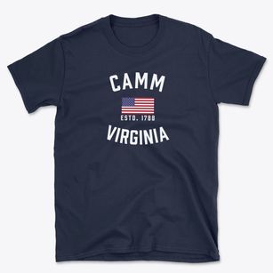 Camm Virginia Patriot Basic T-Shirt