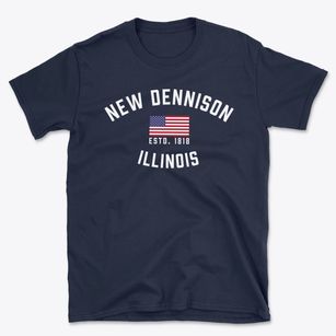 New Dennison Illinois Patriot Basic T-Shirt