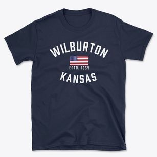 Wilburton Kansas Patriot Basic T-Shirt
