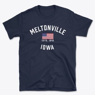 Meltonville Iowa Patriot Basic T-Shirt