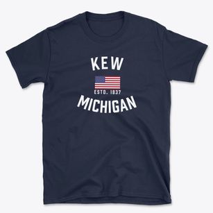 Kew Michigan Patriot Basic T-Shirt
