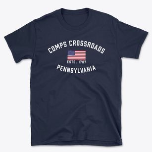 Comps Crossroads Pennsylvania Patriot Basic T-Shirt