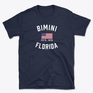 Bimini Florida Patriot Basic T-Shirt