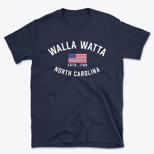 Walla Watta North Carolina Patriot Basic T-Shirt