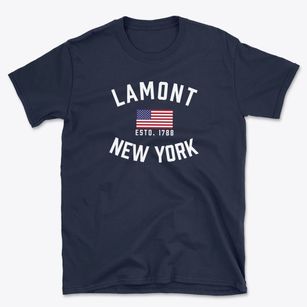 Lamont New York Patriot Basic T-Shirt