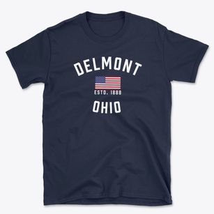 Delmont Ohio Patriot Basic T-Shirt
