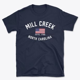 Mill Creek North Carolina Patriot Basic T-Shirt
