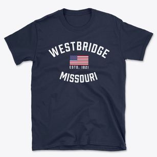Westbridge Missouri Patriot Basic T-Shirt