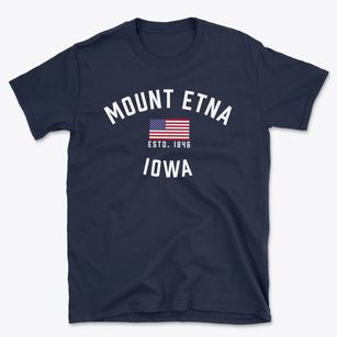 Mount Etna Iowa Patriot Basic T-Shirt