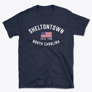 Sheltontown North Carolina Patriot Basic T-Shirt