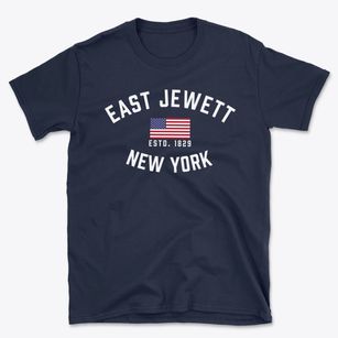 East Jewett New York Patriot Basic T-Shirt