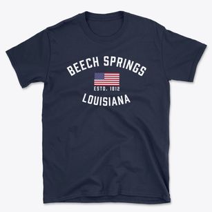 Beech Springs Louisiana Patriot Basic T-Shirt