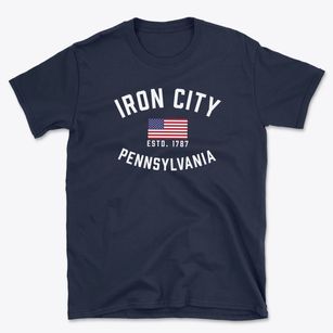 Iron City Pennsylvania Patriot Basic T-Shirt