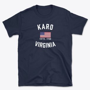 Karo Virginia Patriot Basic T-Shirt