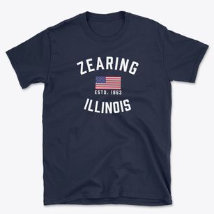 Zearing Illinois Patriot Basic T-Shirt