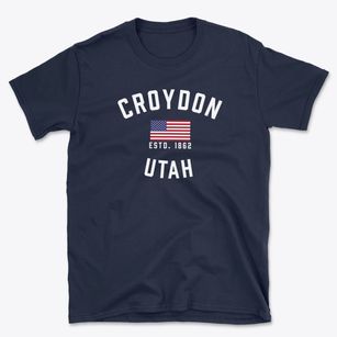 Croydon Utah Patriot Basic T-Shirt