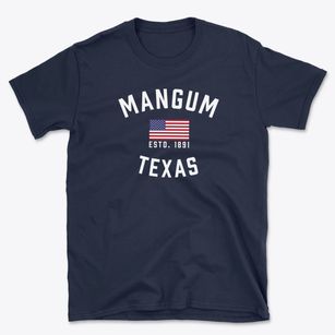 Mangum Texas Patriot Basic T-Shirt