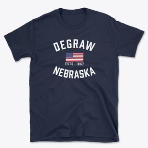 DeGraw Nebraska Patriot Basic T-Shirt