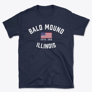 Bald Mound Illinois Patriot Basic T-Shirt