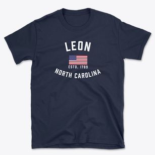 Leon North Carolina Patriot Basic T-Shirt