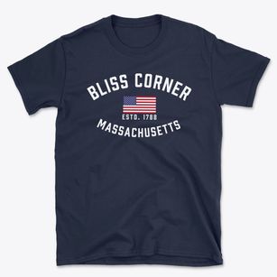 Bliss Corner Massachusetts Patriot Basic T-Shirt