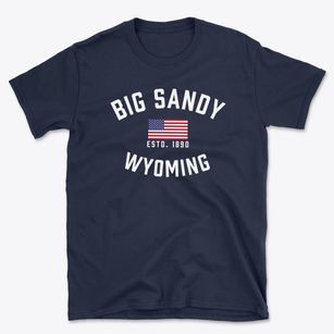 Big Sandy Wyoming Patriot Basic T-Shirt