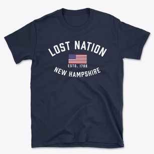 Lost Nation New Hampshire Patriot Basic T-Shirt