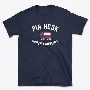 Pin Hook North Carolina Patriot Basic T-Shirt