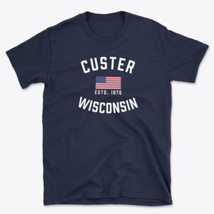 Custer Wisconsin Patriot Basic T-Shirt