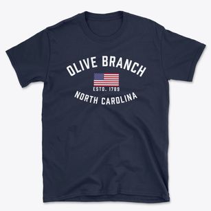 Olive Branch North Carolina Patriot Basic T-Shirt