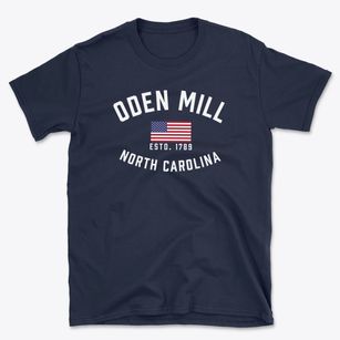 Oden Mill North Carolina Patriot Basic T-Shirt