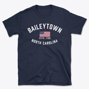 Baileytown North Carolina Patriot Basic T-Shirt