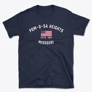 Pom-o-sa Heights Missouri Patriot Basic T-Shirt