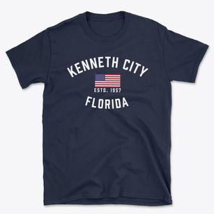 Kenneth City Florida Patriot Basic T-Shirt
