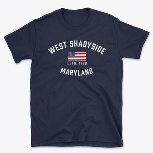 West Shadyside Maryland Patriot Basic T-Shirt