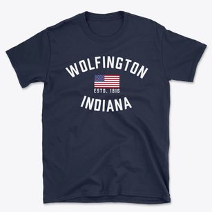 Wolfington Indiana Patriot Basic T-Shirt