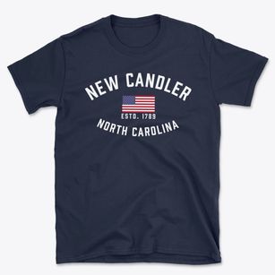 New Candler North Carolina Patriot Basic T-Shirt