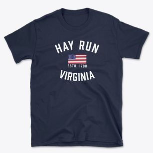 Hay Run Virginia Patriot Basic T-Shirt