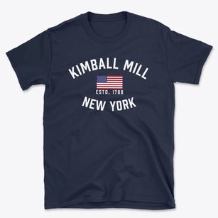 Kimball Mill New York Patriot Basic T-Shirt