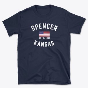 Spencer Kansas Patriot Basic T-Shirt