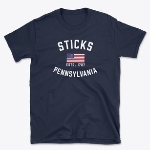 Sticks Pennsylvania Patriot Basic T-Shirt