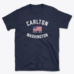 Carlton Washington Patriot Basic T-Shirt