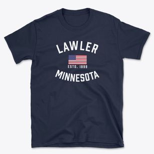 Lawler Minnesota Patriot Basic T-Shirt