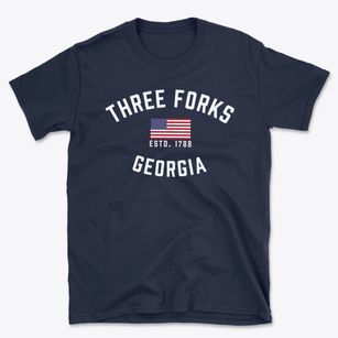 Three Forks Georgia Patriot Basic T-Shirt