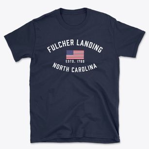Fulcher Landing North Carolina Patriot Basic T-Shirt