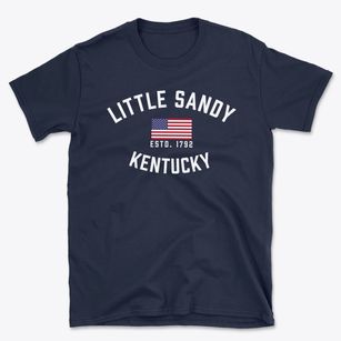 Little Sandy Kentucky Patriot Basic T-Shirt