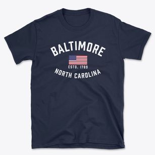 Baltimore North Carolina Patriot Basic T-Shirt