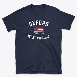 Oxford West Virginia Patriot Basic T-Shirt