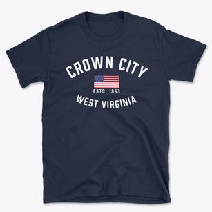 Crown City West Virginia Patriot Basic T-Shirt